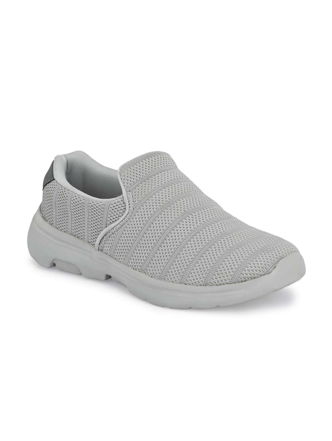 grey mesh sport shoes