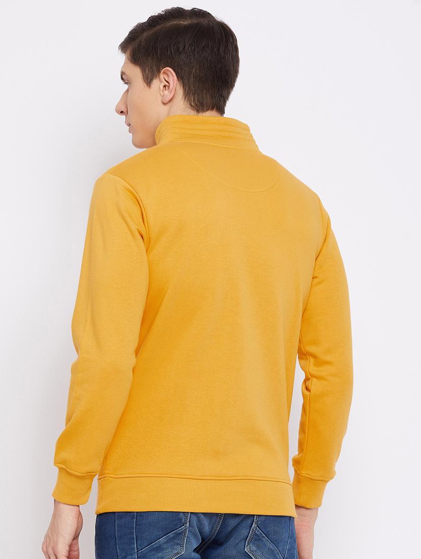 yellow chest print sweatshirt - 18233001 - Standard Image - 2
