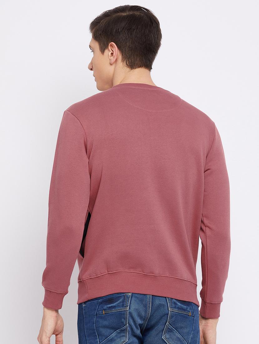 red front print sweatshirt - 18233016 - Standard Image - 2