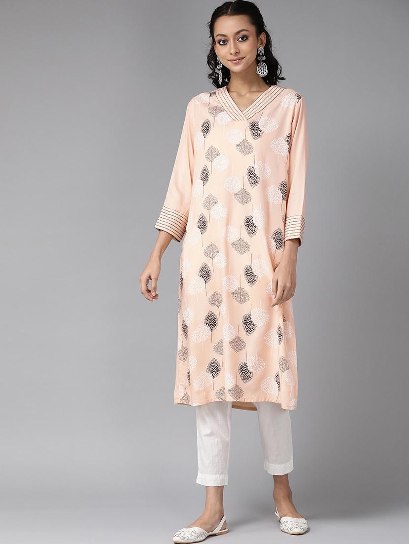 women's straight kurta - 18236257 - Zoom Image - 0