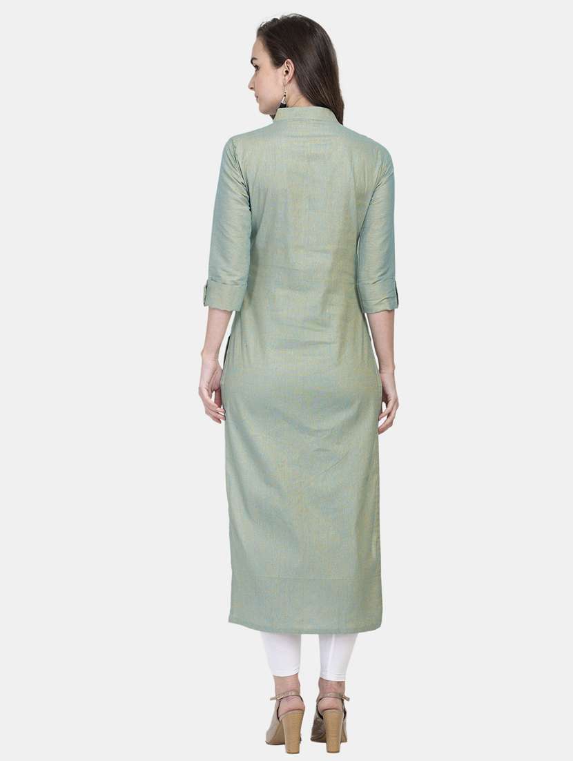 women's front slit kurta - 18236692 -  Standard Image - 2