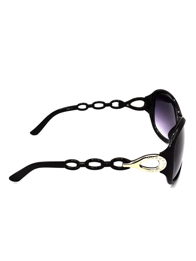 hrinkar men women boys & girls round & sunglasses black frame, grey lens (medium) - 18239048 - Standard Image - 2