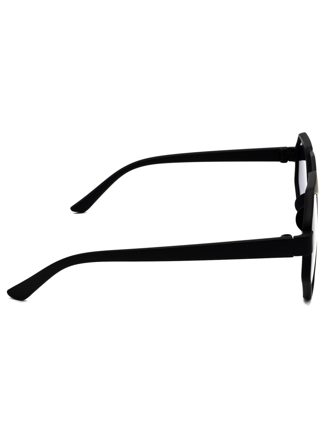 hrinkar men women boys & girls round & sunglasses black frame, grey lens (medium) - 18239127 - Standard Image - 2