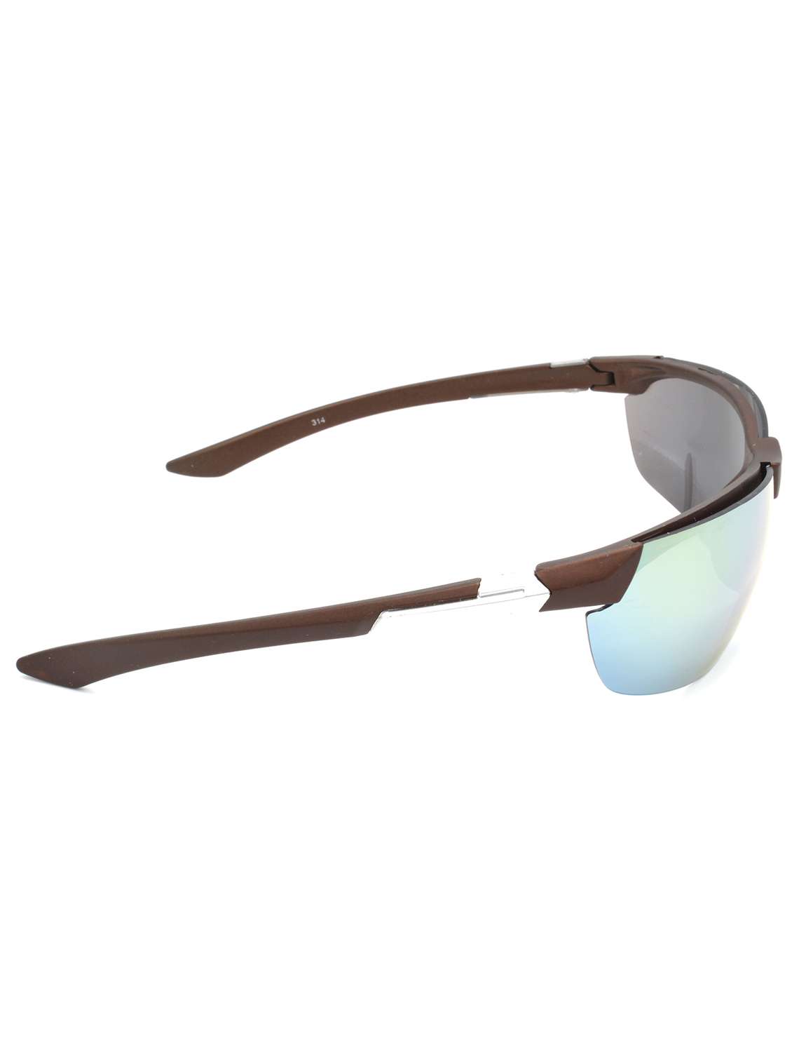 hrinkar men women boys & girls sports &  sunglasses silver frame, blue lens (medium) - 18239135 -  Standard Image - 2