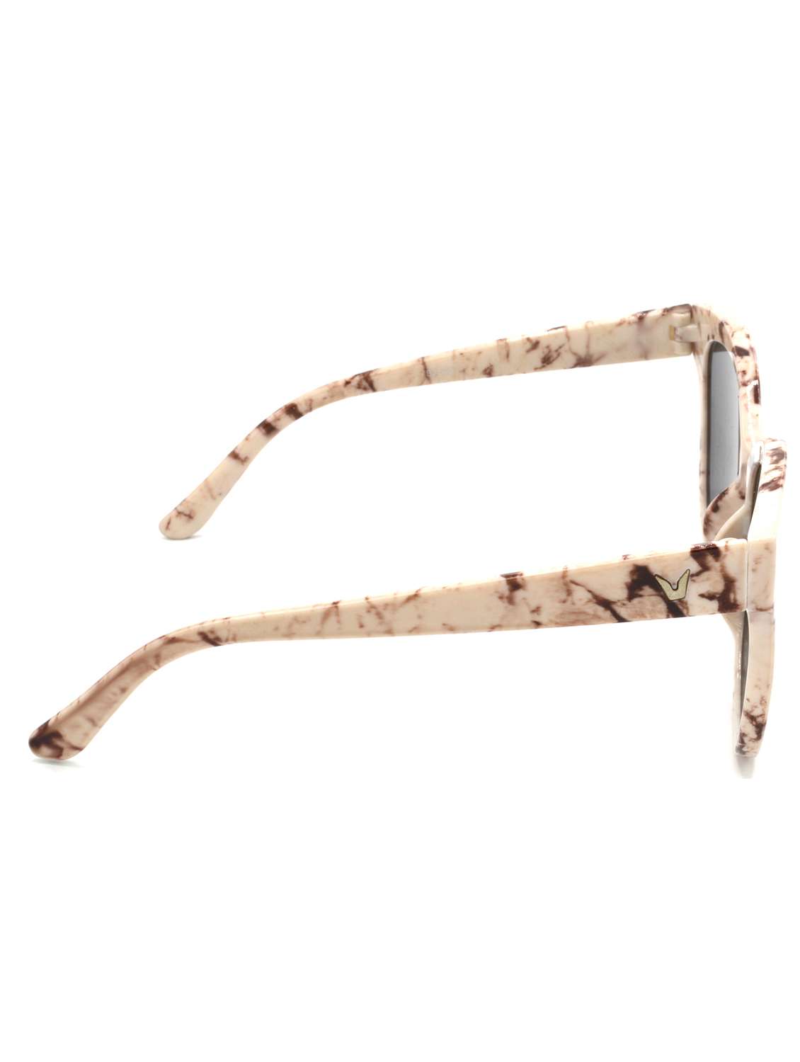 hrinkar men women boys & girls round &  sunglasses white frame, blue lens (medium) - 18239145 -  Standard Image - 2