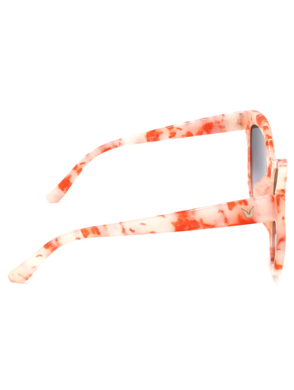 hrinkar men women boys & girls round & sunglasses white frame, blue lens (medium) - 18239146 - Standard Image - 2