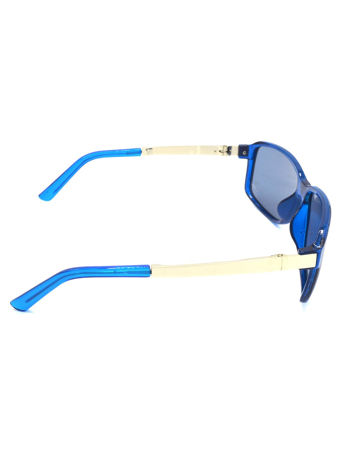 hrinkar men women boys & girls rectangular & sunglasses silver frame, grey lens (medium) - 18239189 - Standard Image - 2