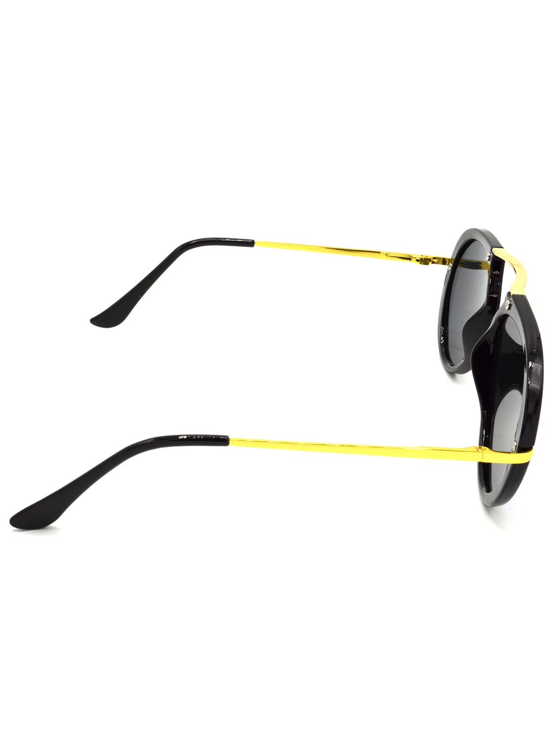 hrinkar men women boys & girls wrap-around & sunglasses black frame, blue lens (medium) - 18239194 - Standard Image - 2