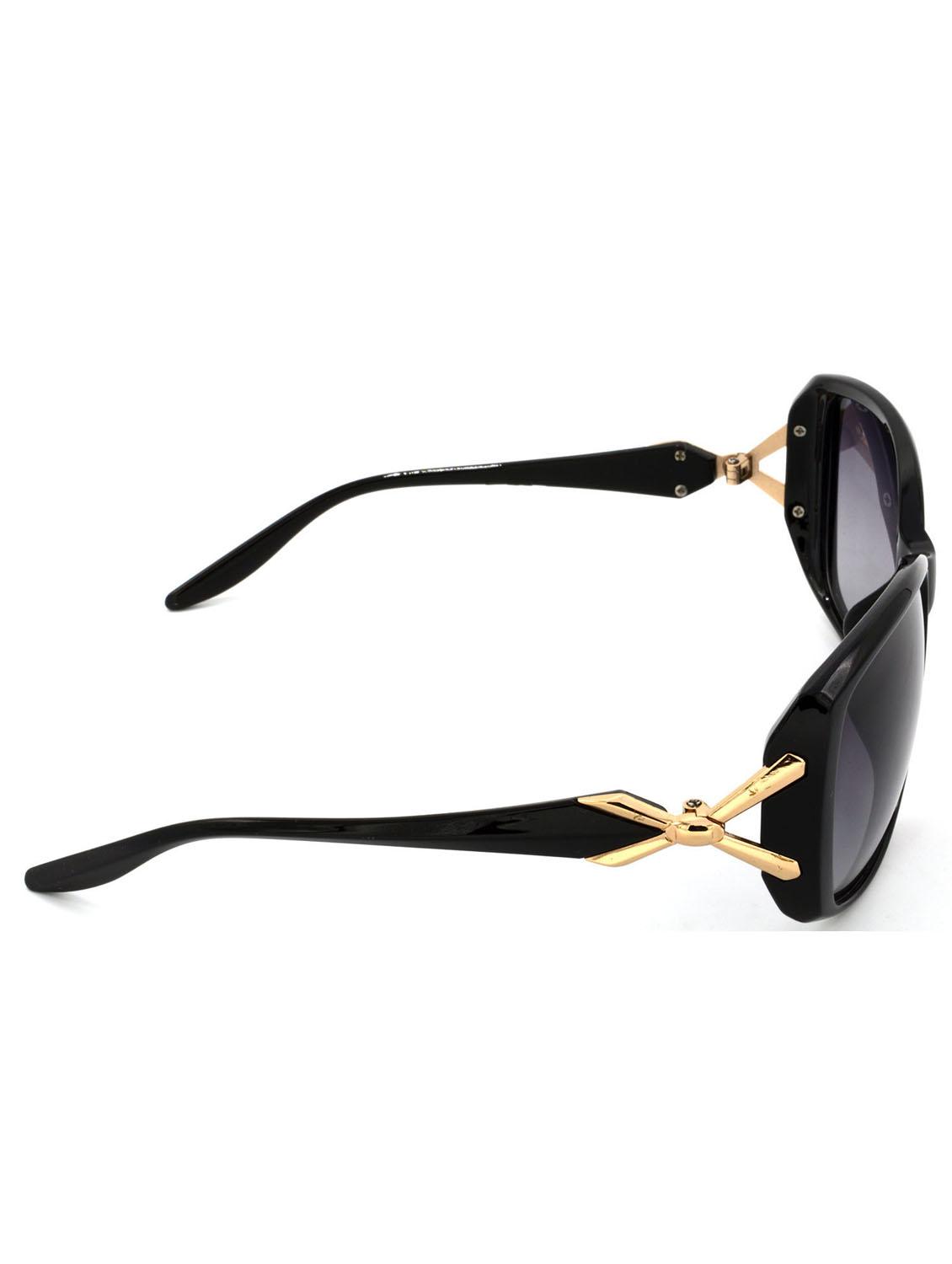 hrinkar men women boys & girls rectangular & sunglasses golden frame, grey lens (medium) - 18239218 - Standard Image - 2
