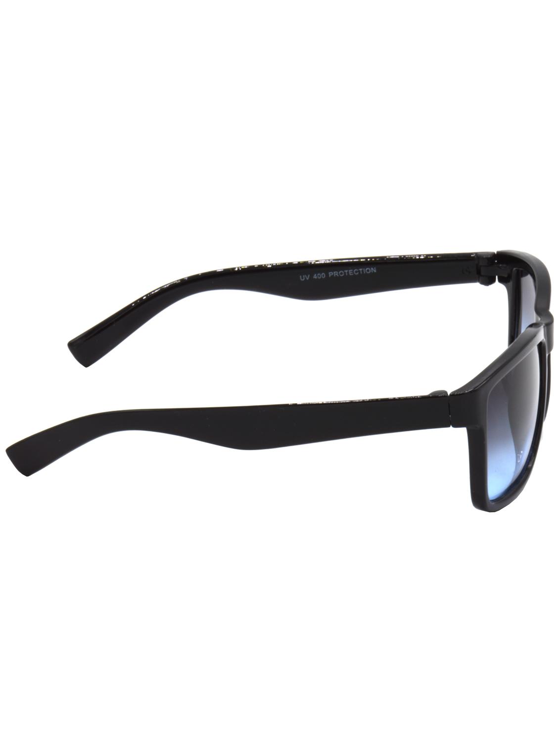 hrinkar men women boys & girls rectangular & sunglasses blue frame, blue lens (medium) - 18239297 - Standard Image - 2