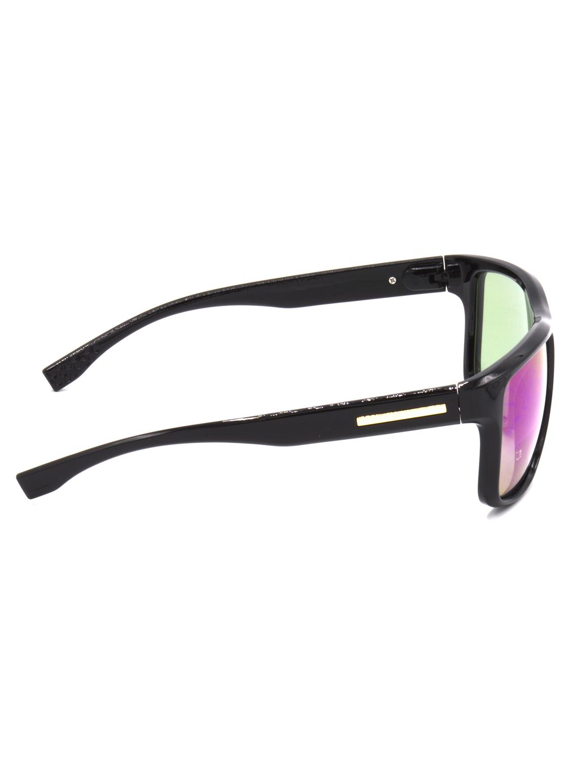 hrinkar men women boys & girls wayfarer & sunglasses black frame, green lens (medium) - 18239314 - Standard Image - 2