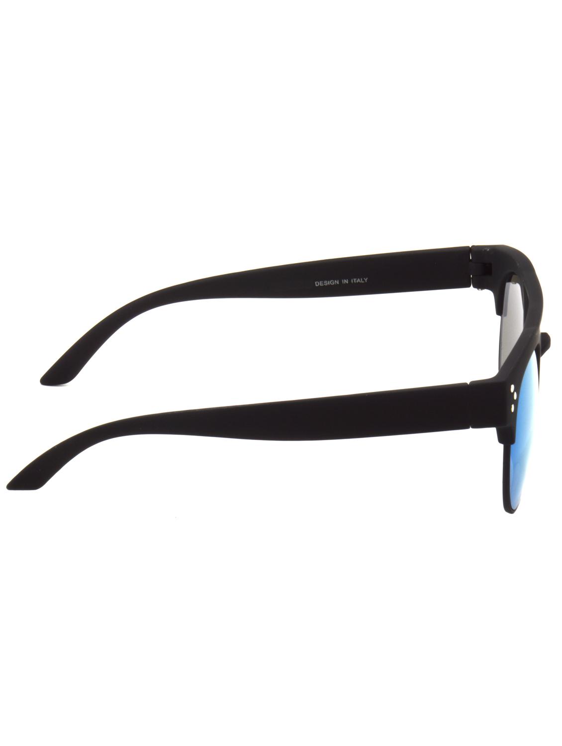 hrinkar men women boys & girls clubmaster & sunglasses black frame, green lens (medium) - 18239329 - Standard Image - 2