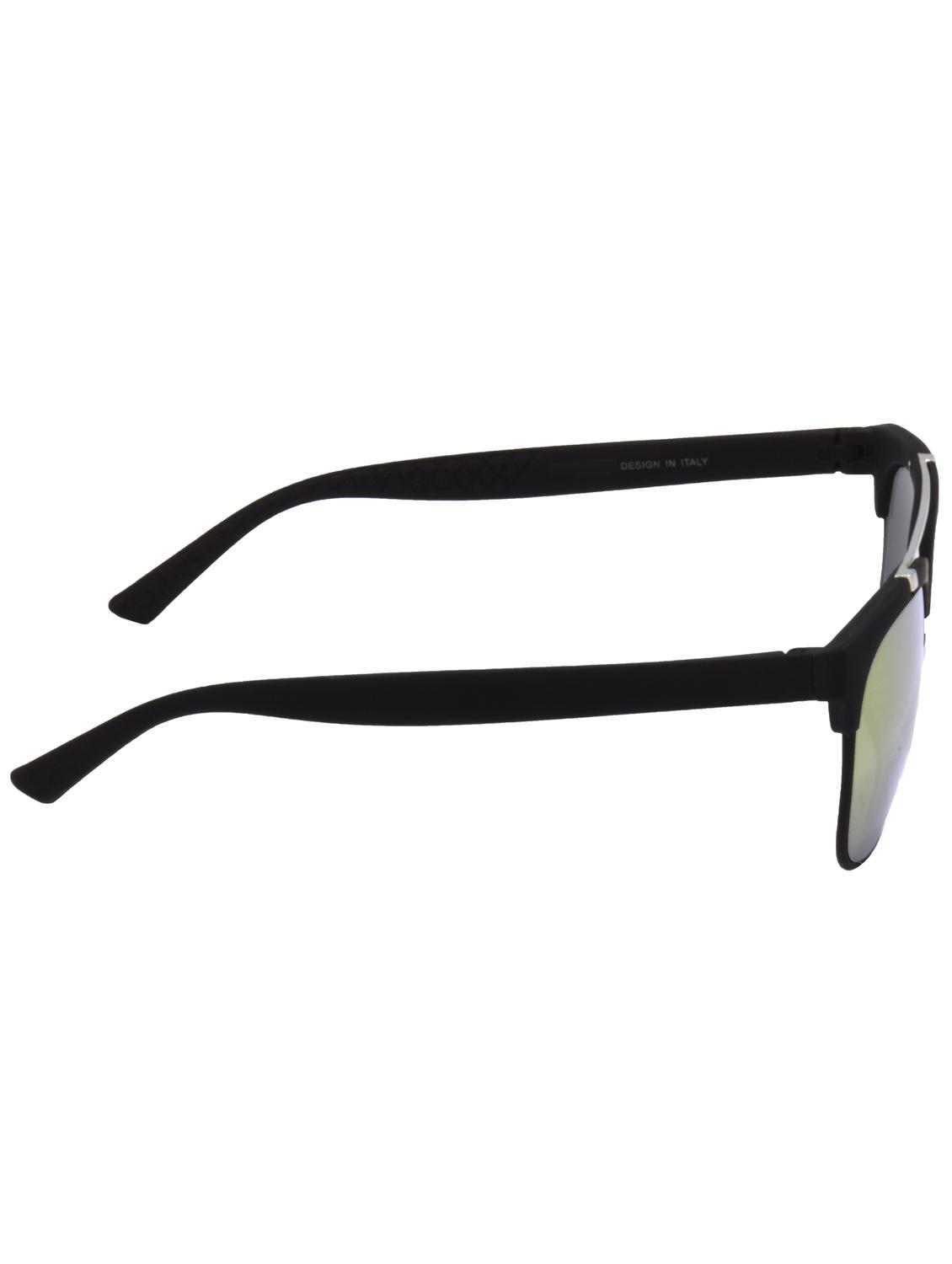 hrinkar men women boys & girls clubmaster & sunglasses black frame, multicolor lens (medium) - 18239333 - Standard Image - 2