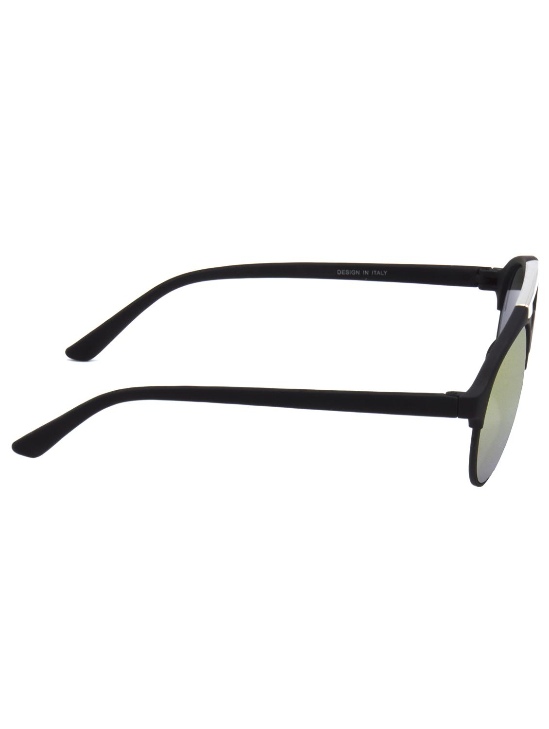 hrinkar men women boys & girls aviator & sunglasses black frame, multicolor lens (medium) - 18239339 - Standard Image - 2