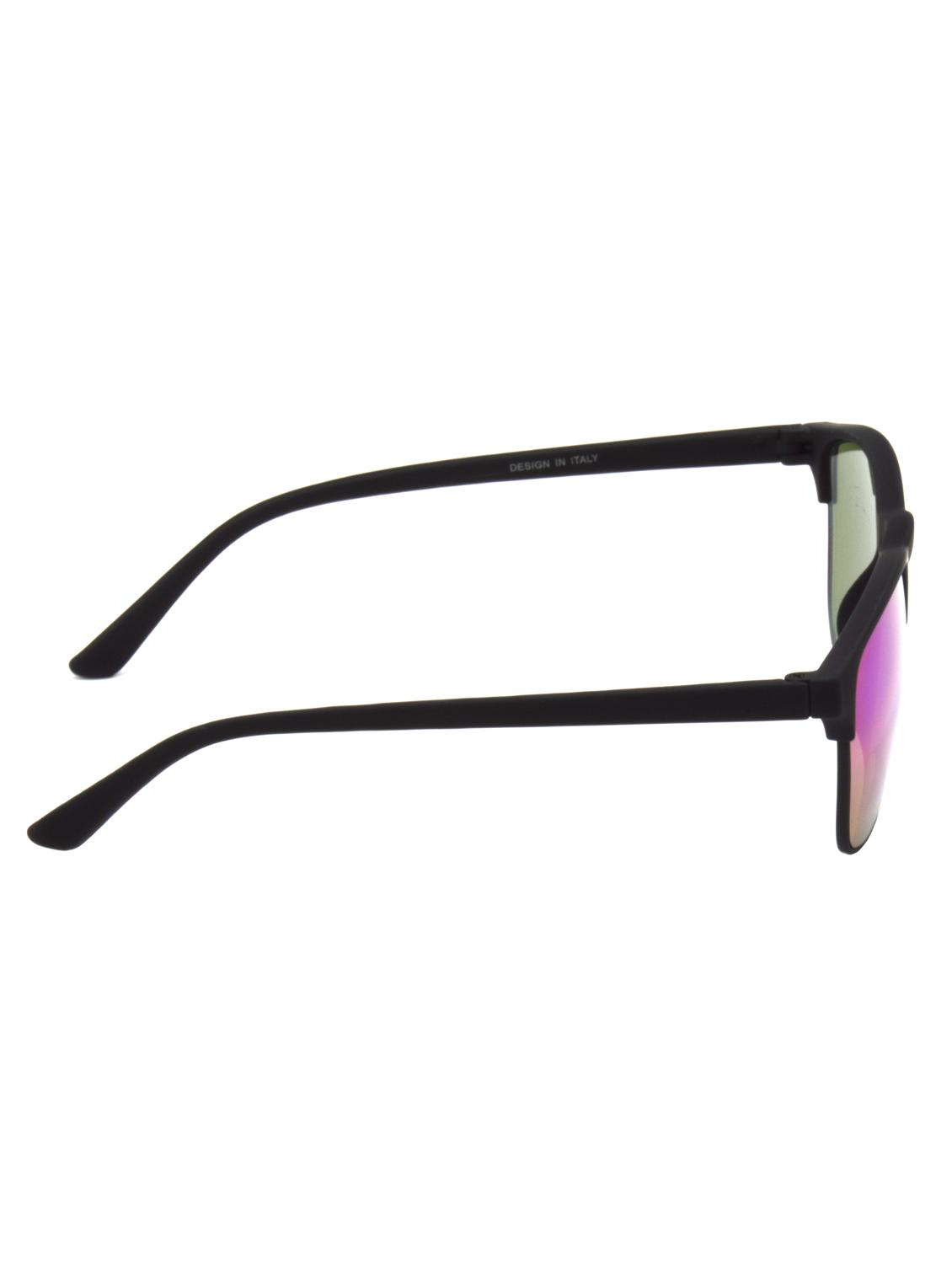 hrinkar men women boys & girls clubmaster & sunglasses black frame, green lens (medium) - 18239352 - Standard Image - 2