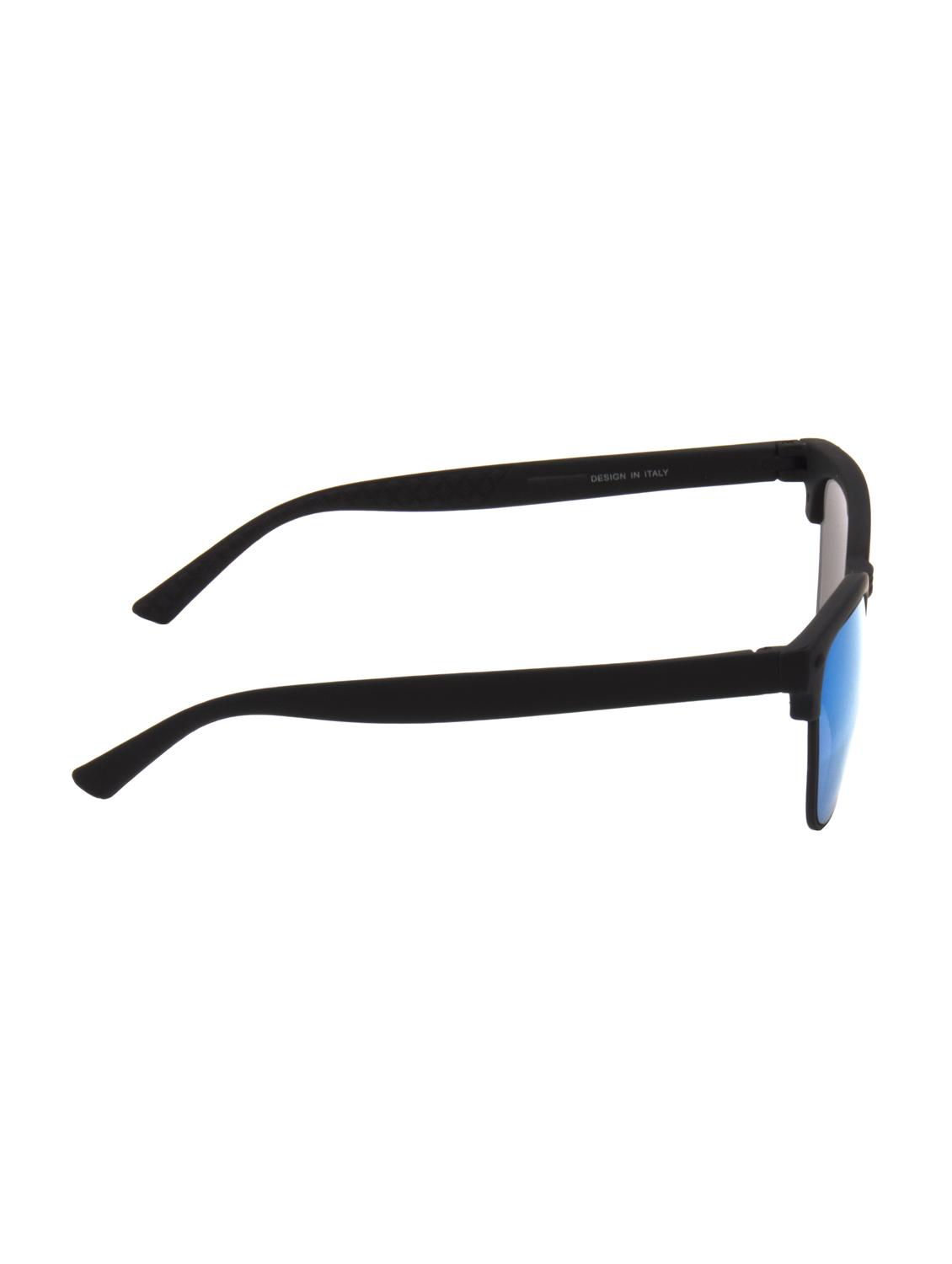 hrinkar men women boys & girls clubmaster & sunglasses black frame, violet lens (medium) - 18239368 - Standard Image - 2