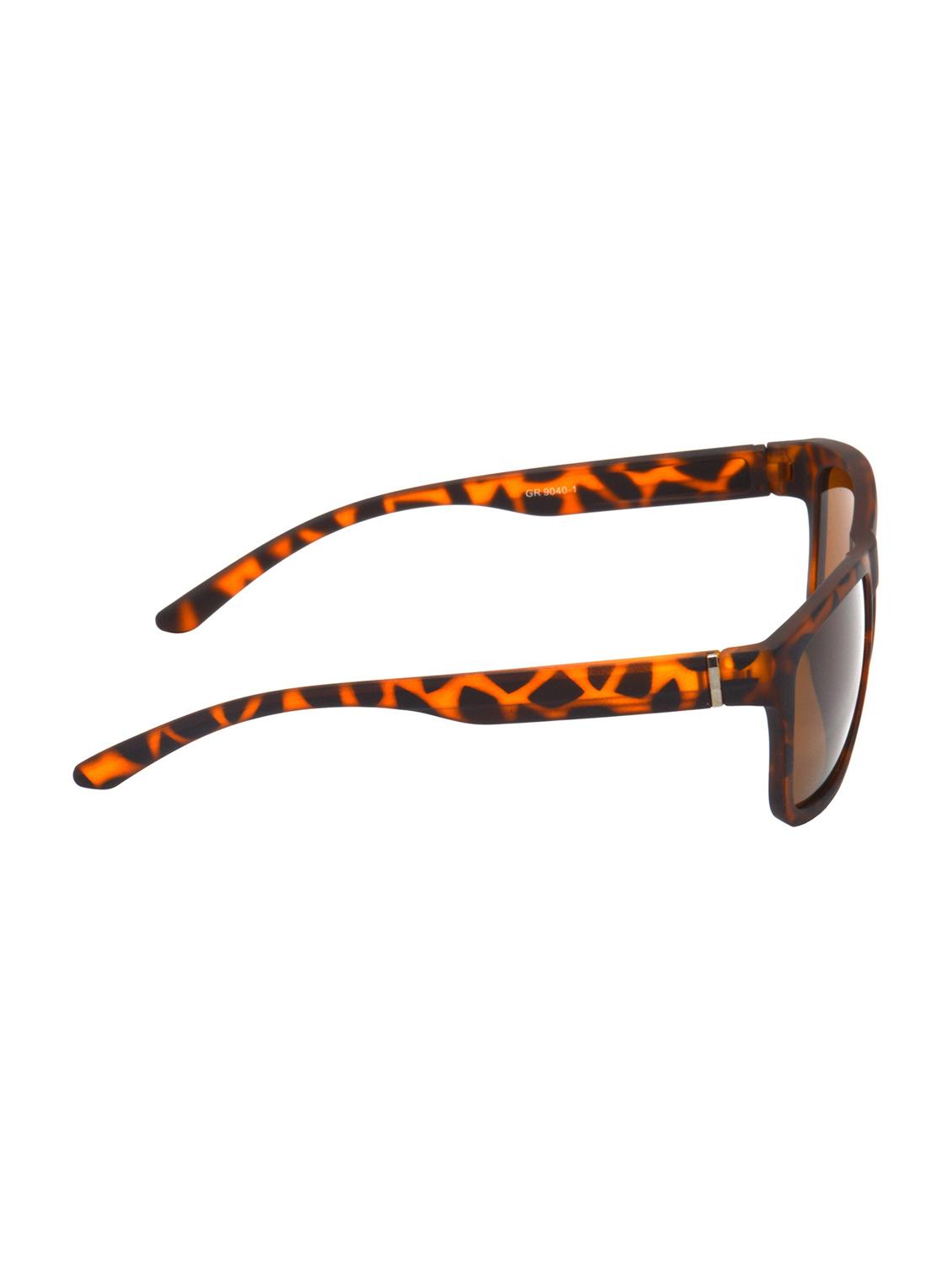 hrinkar men women boys & girls wayfarer & sunglasses brown frame, brown lens (medium) - 18239412 - Standard Image - 2