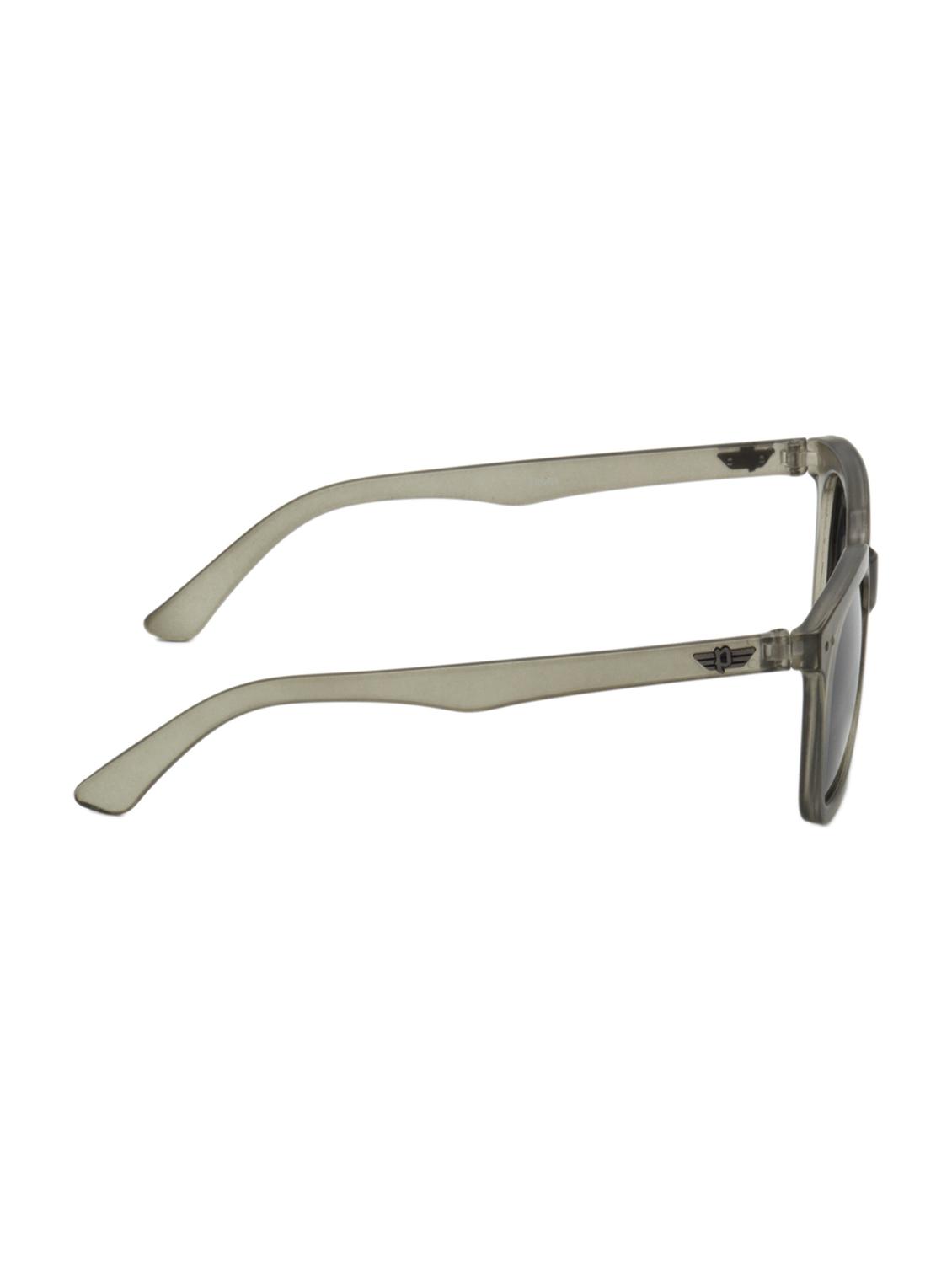 hrinkar men women boys & girls wayfarer & sunglasses grey frame, black lens (medium) - 18239469 - Standard Image - 2