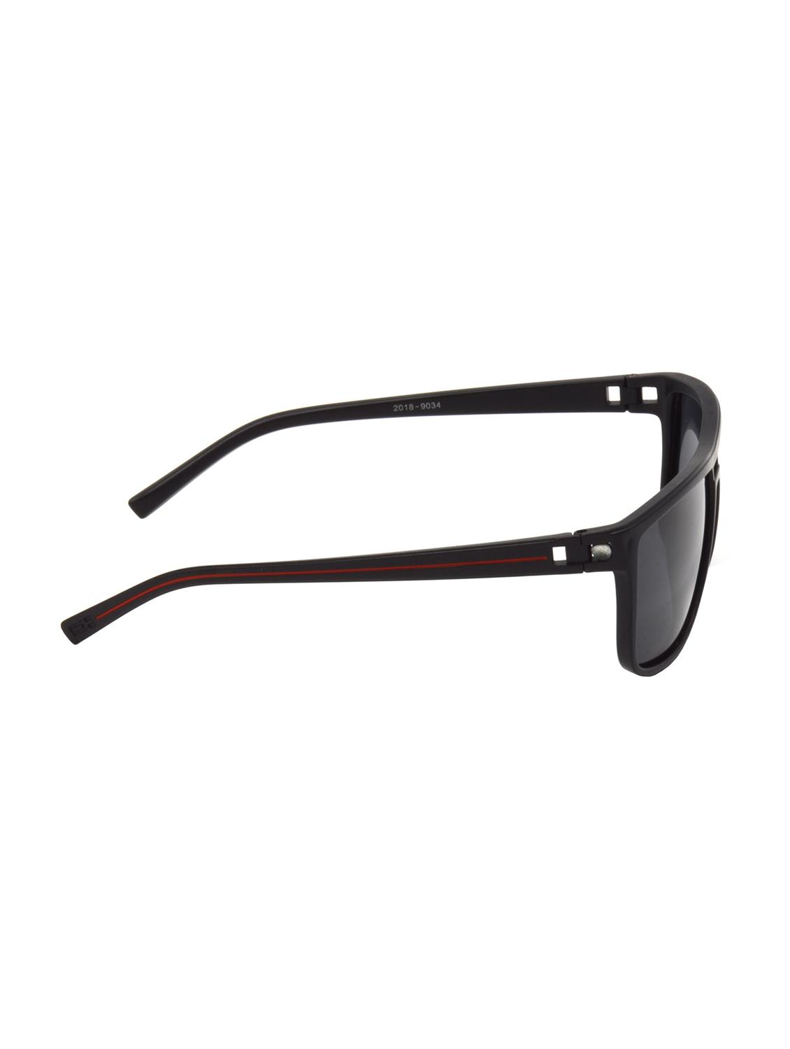 hrinkar men women boys & girls wayfarer & sunglasses blue frame, black lens (medium) - 18239479 - Standard Image - 2
