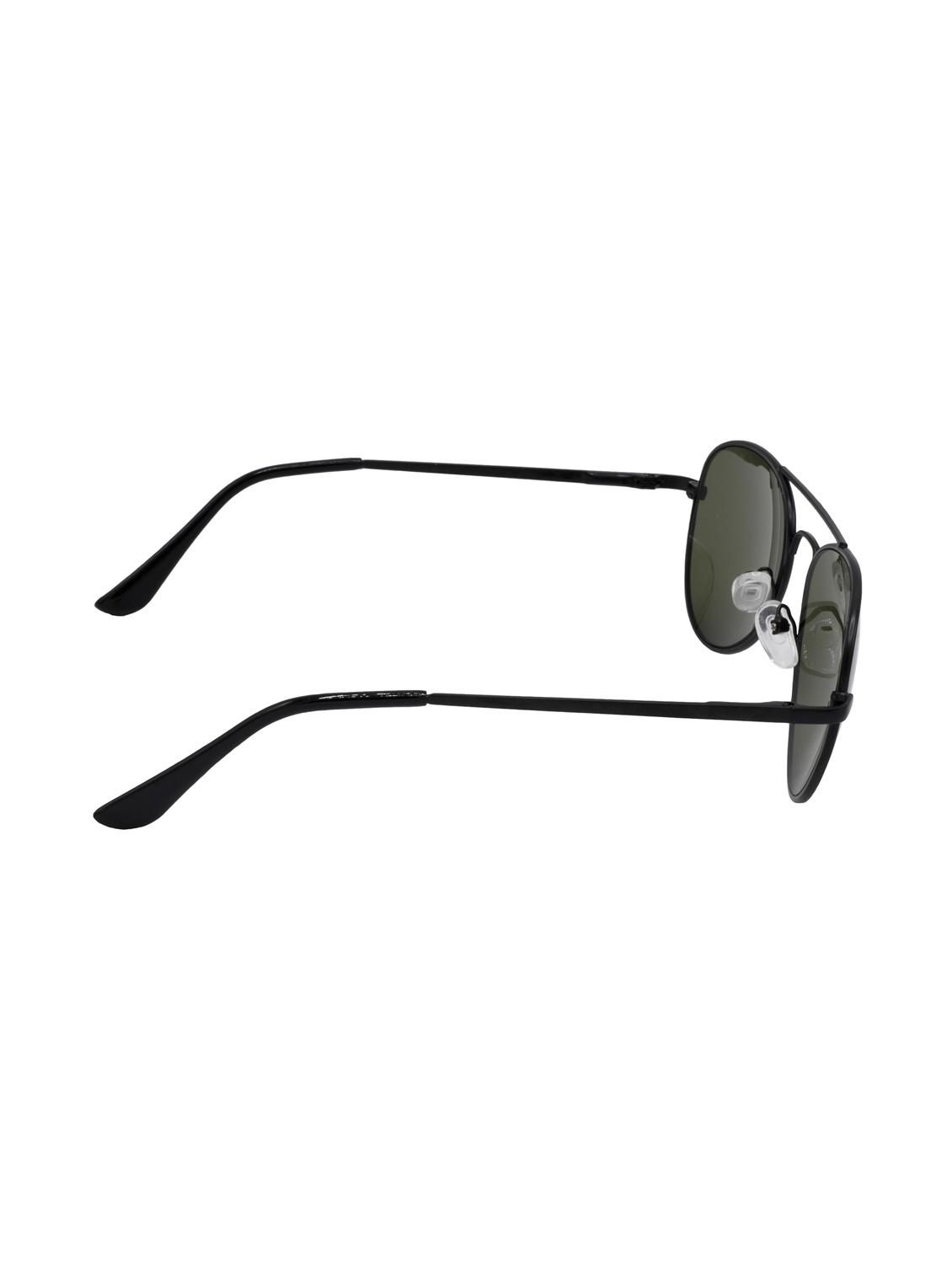 hrinkar men women boys & girls aviator & sunglasses black frame, green lens (medium) - 18239525 - Standard Image - 2