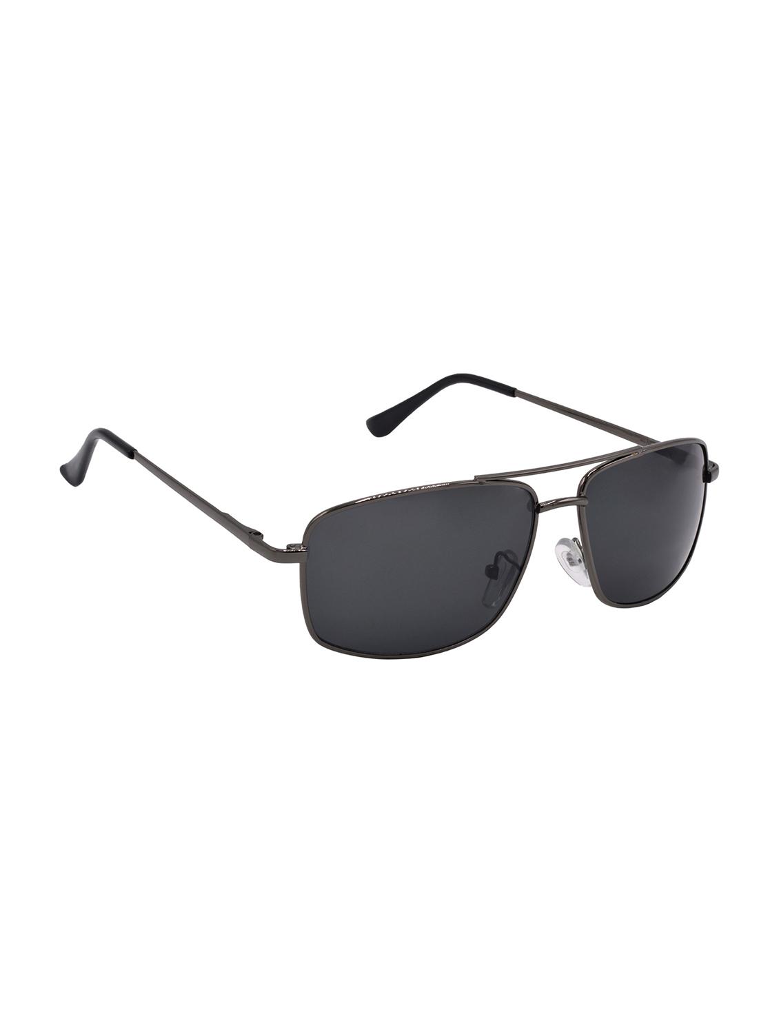 hrinkar men women boys & girls rectangular & sunglasses brown frame, brown lens (medium) - 18239576 - Standard Image - 2
