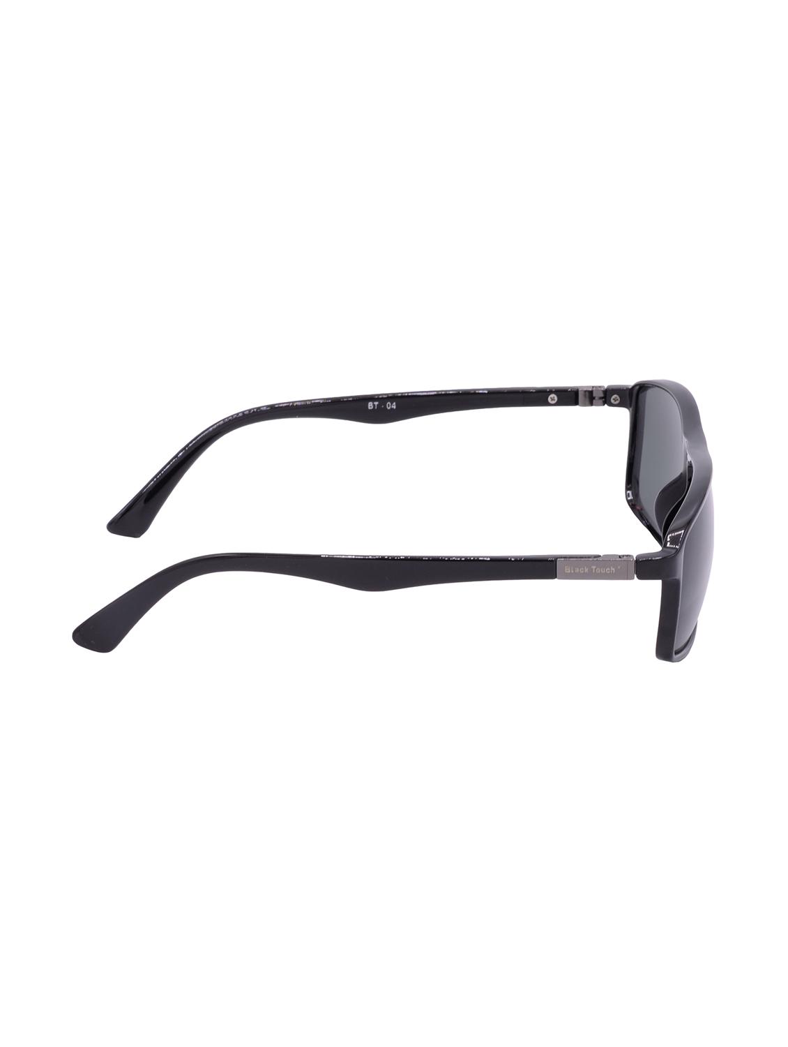 hrinkar men women boys & girls rectangular & sunglasses black frame, grey lens (medium) - 18239603 - Standard Image - 2