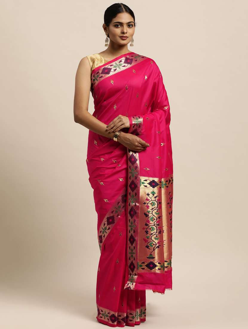 women's banarasi saree with blouse