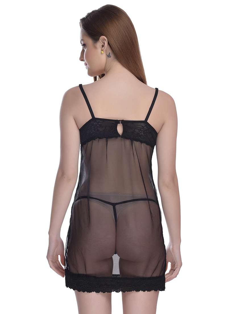 black net babydoll - 18247464 - Standard Image - 2