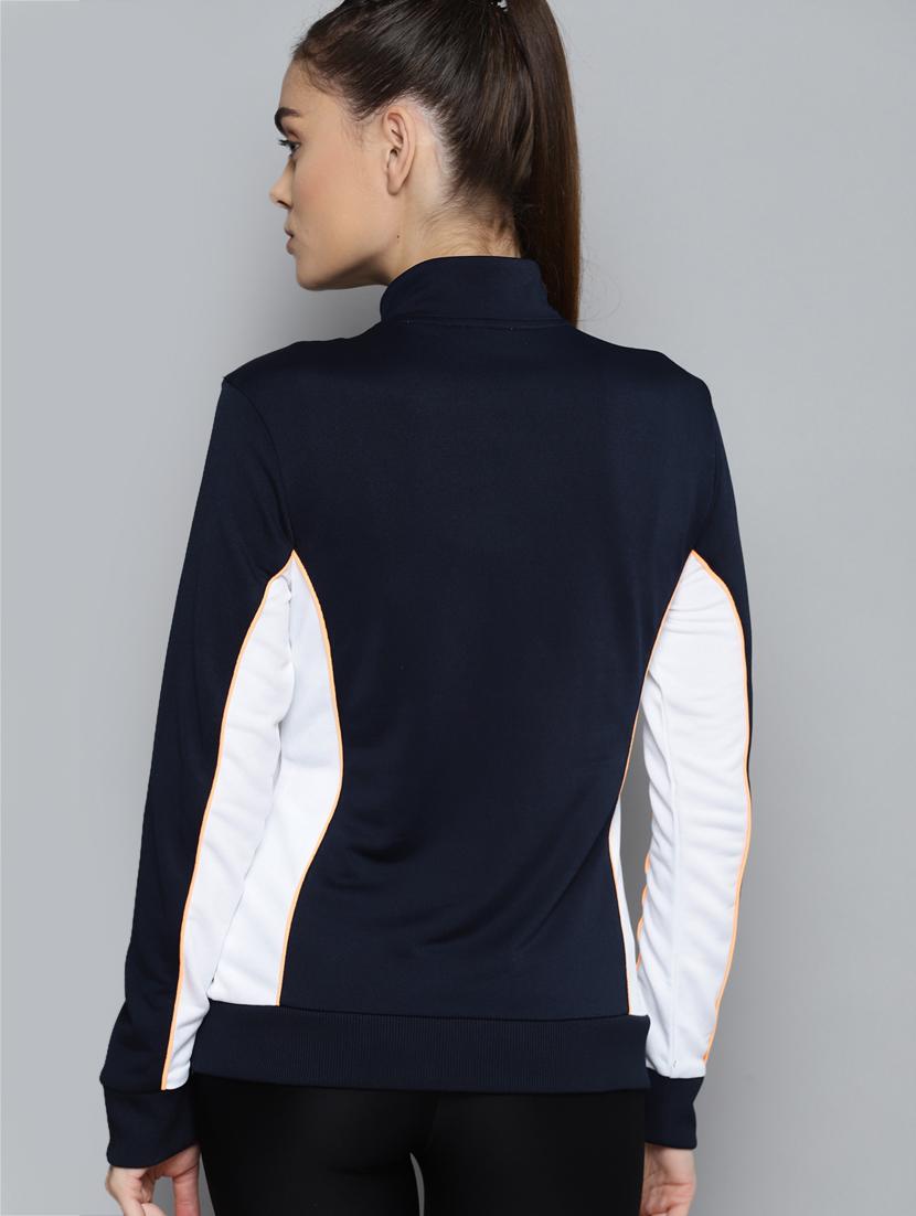 long sleeved color block regular jacket - 18247786 - Standard Image - 2