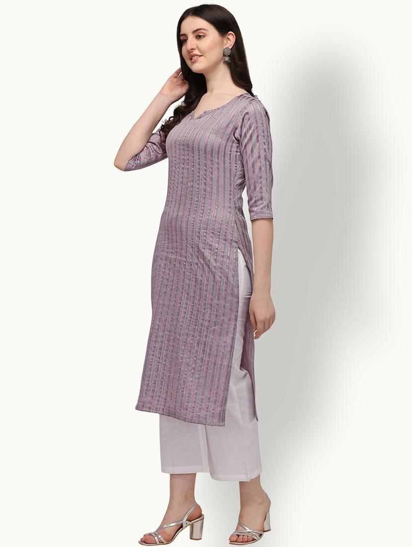 women's straight kurta - 18247821 - Standard Image - 2
