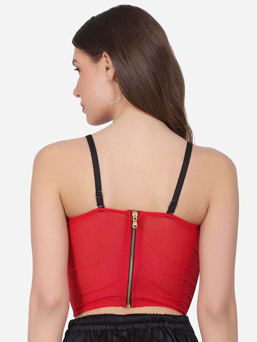 cami neck corset bra - 18247925 -  Standard Image - 2