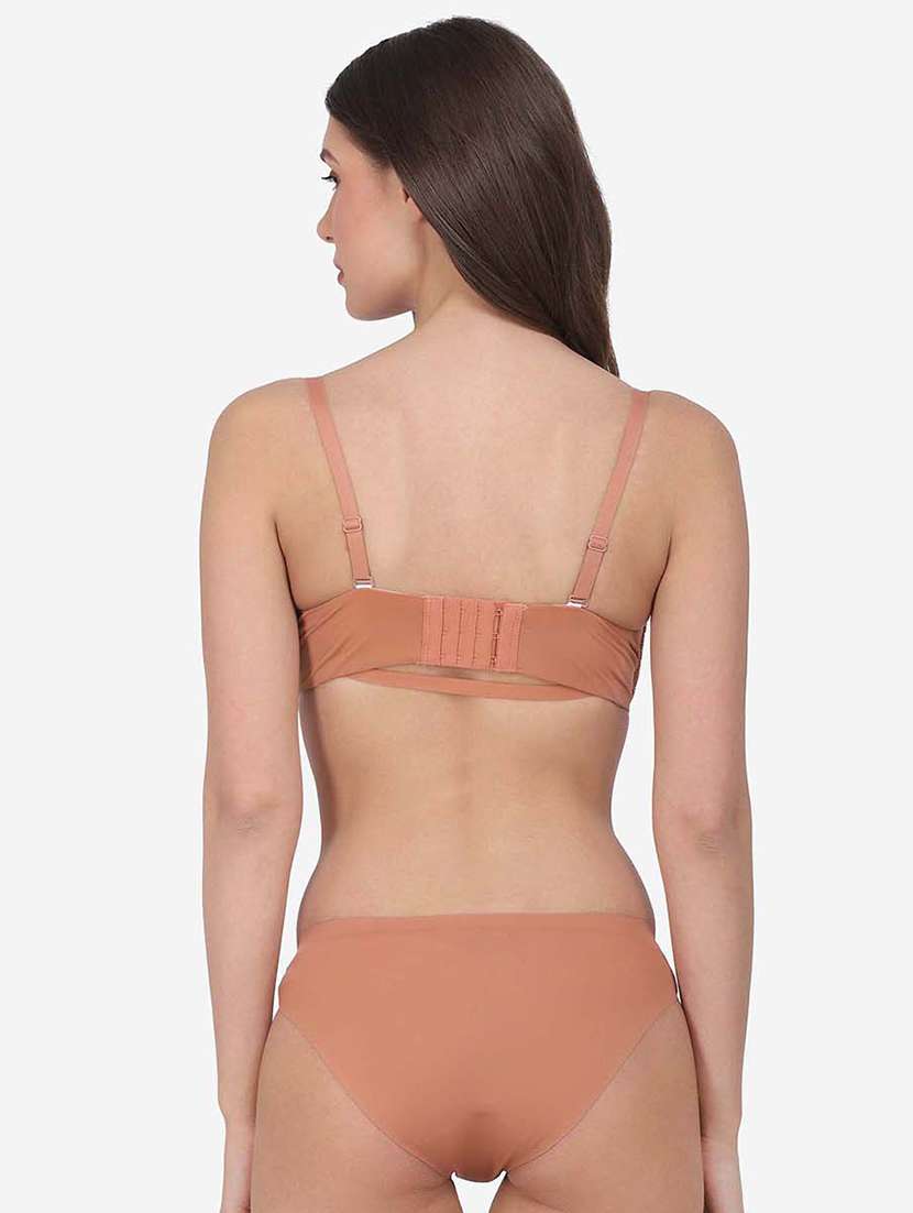 brown lace bras and panty set - 18247931 - Standard Image - 2