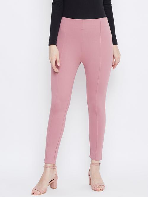 high rise solid jegging - 18248821 - Standard Image - 0