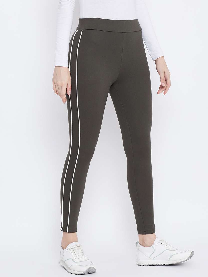solid mid rise ankle length jegging - 18248826 -  Standard Image - 2