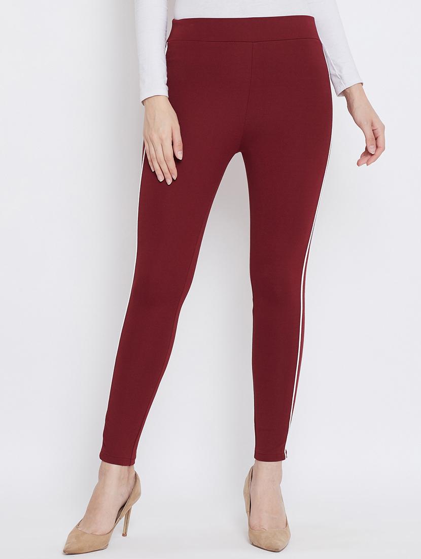 solid mid rise ankle length jegging - 18248828 - Zoom Image - 0