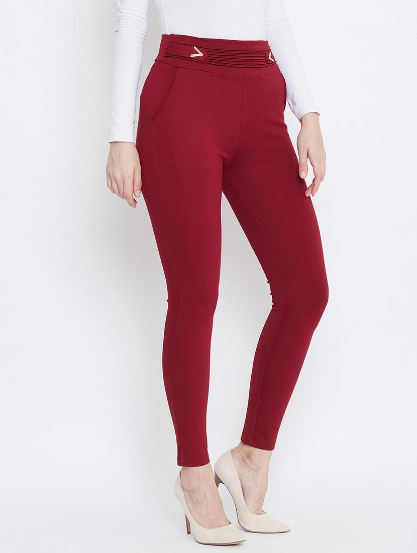 solid mid rise ankle length jegging - 18248830 -  Standard Image - 2
