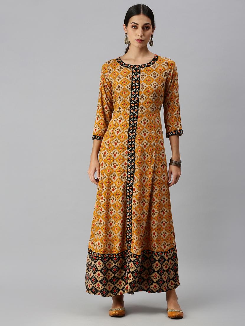 women's flared kurta - 18249148 - Zoom Image - 0
