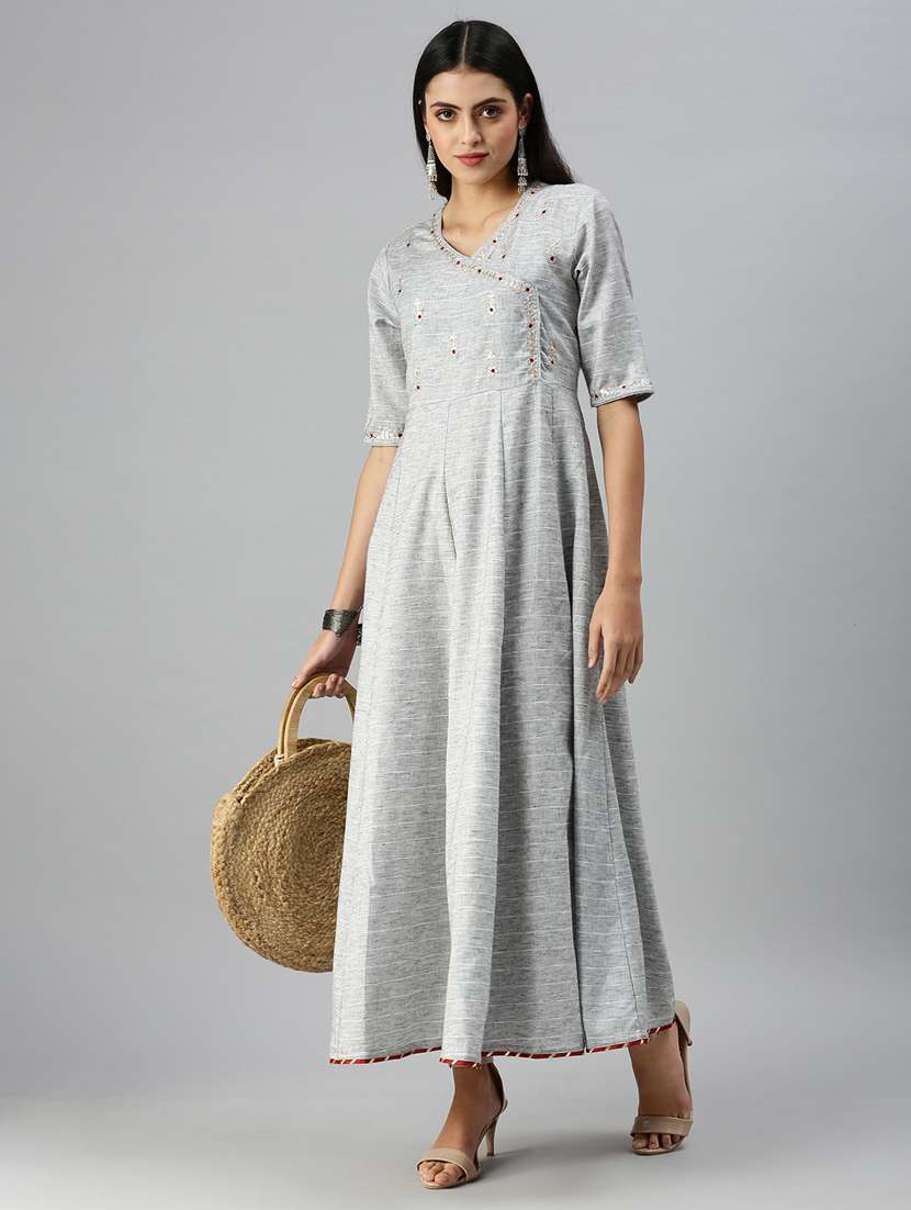 women's flared kurta
