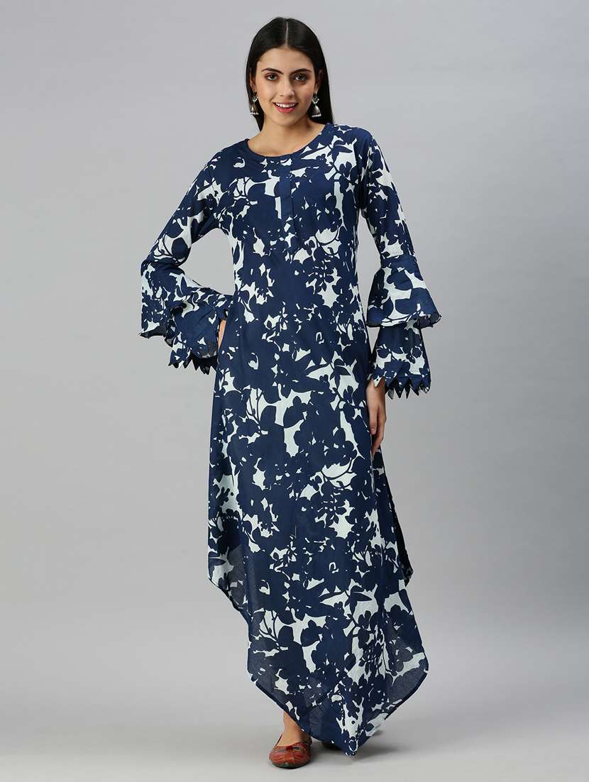women's asymmetric kurta