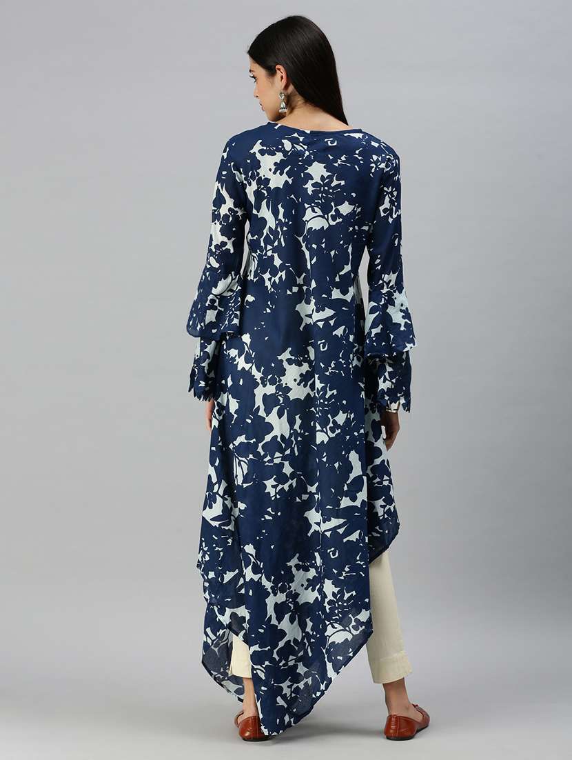 women's asymmetric kurta - 18249167 -  Standard Image - 2