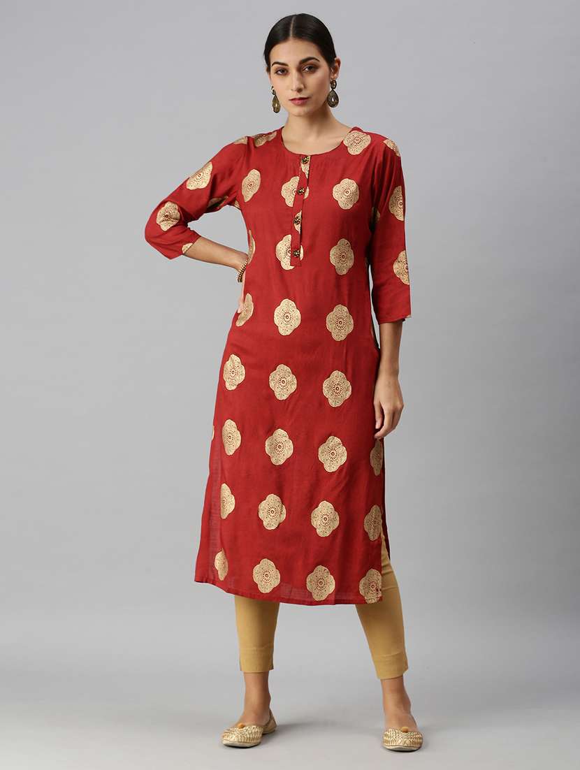 women's straight kurta