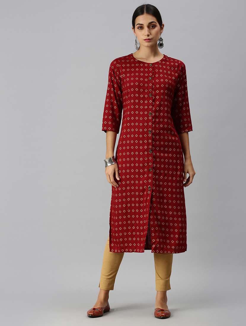women's straight kurta