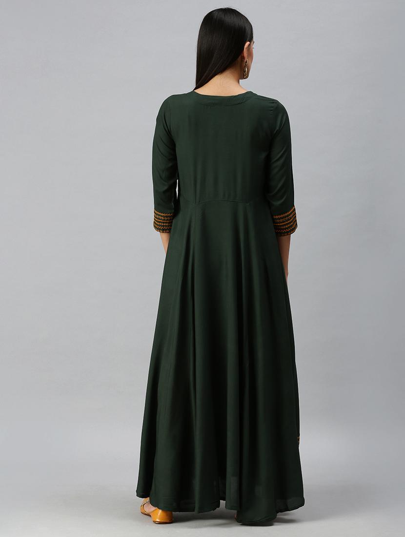 women's flared kurta - 18249230 - Standard Image - 2