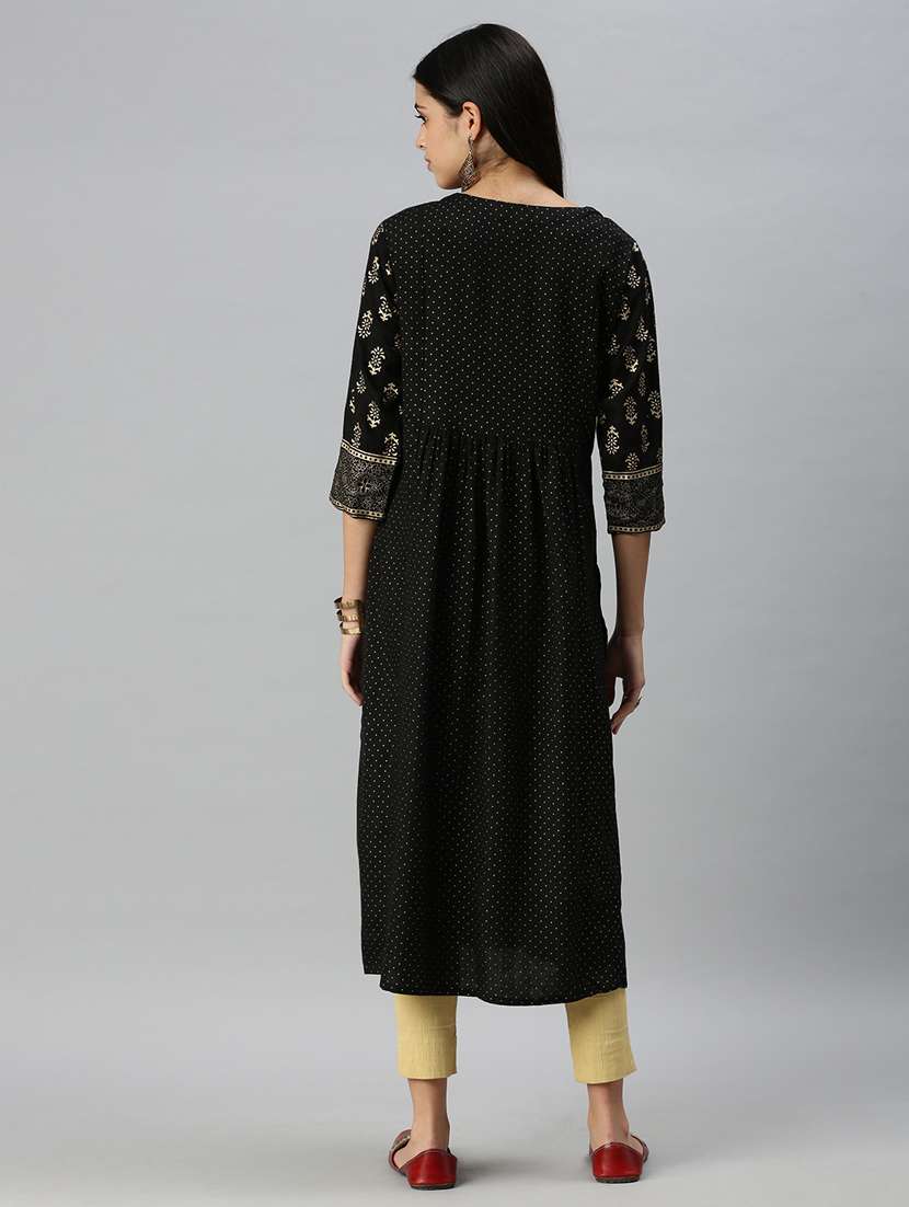 women's a-line kurta - 18249253 - Standard Image - 2