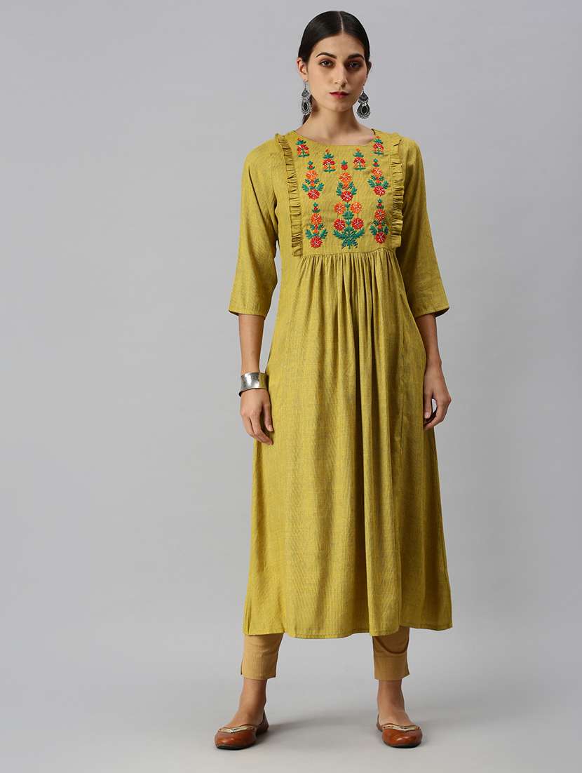 women's a-line kurta
