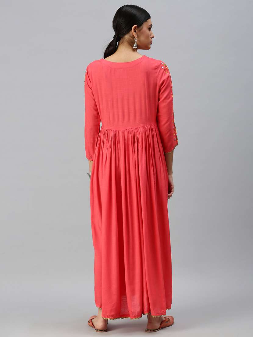 women's flared kurta - 18249294 -  Standard Image - 2