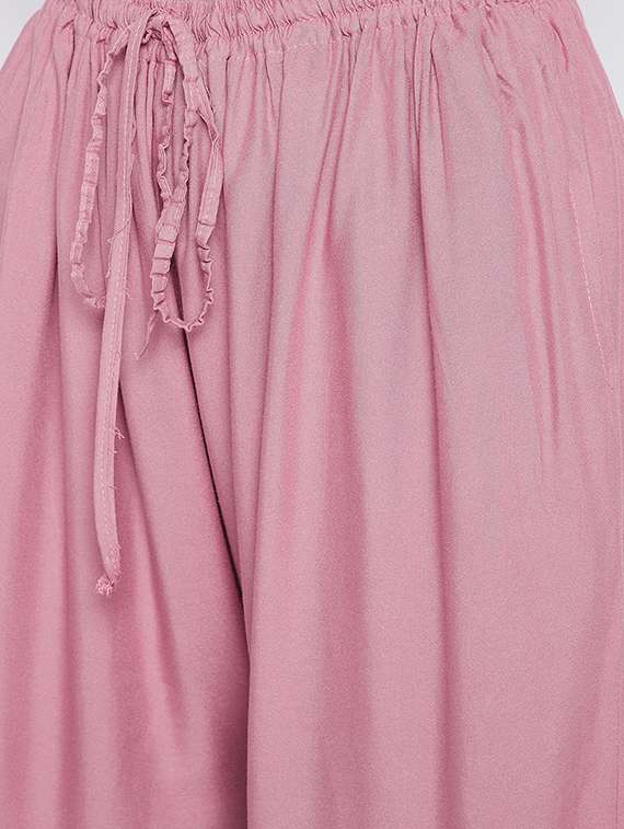 mid rise solid palazzo - 18249317 -  Standard Image - 2