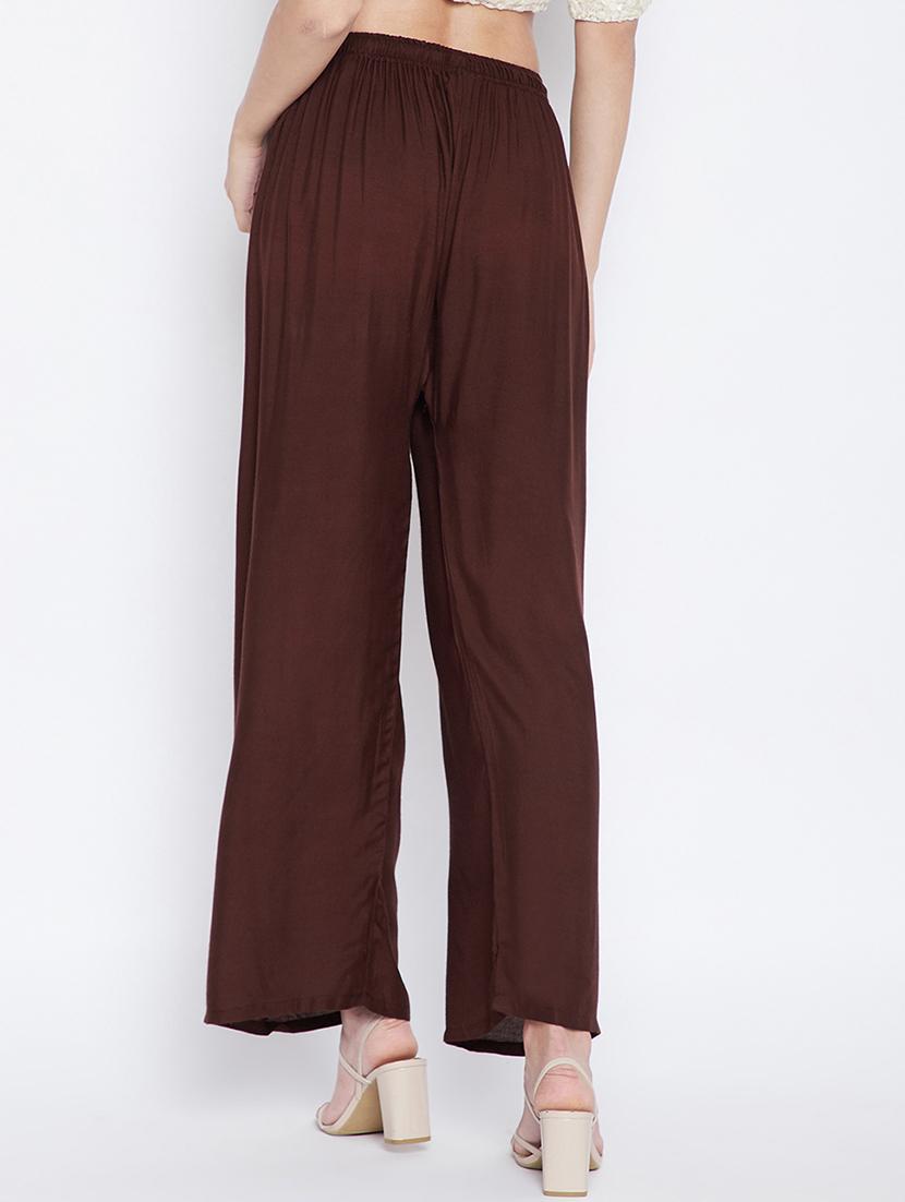 mid rise solid palazzo - 18249333 - Standard Image - 2