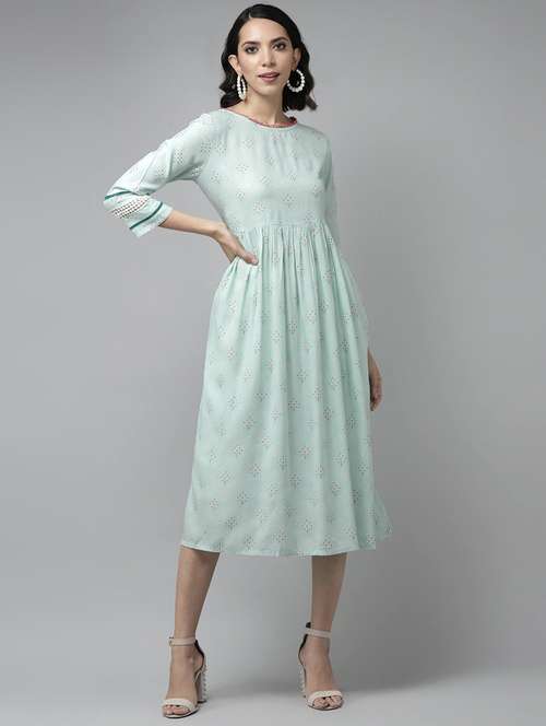 women's fit & flare floral dress - 18249820 -  Standard Image - 0