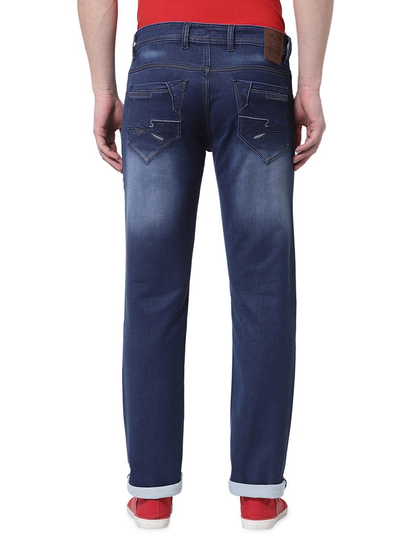 navy-blue light-washed denim jean - 18250622 - Standard Image - 2